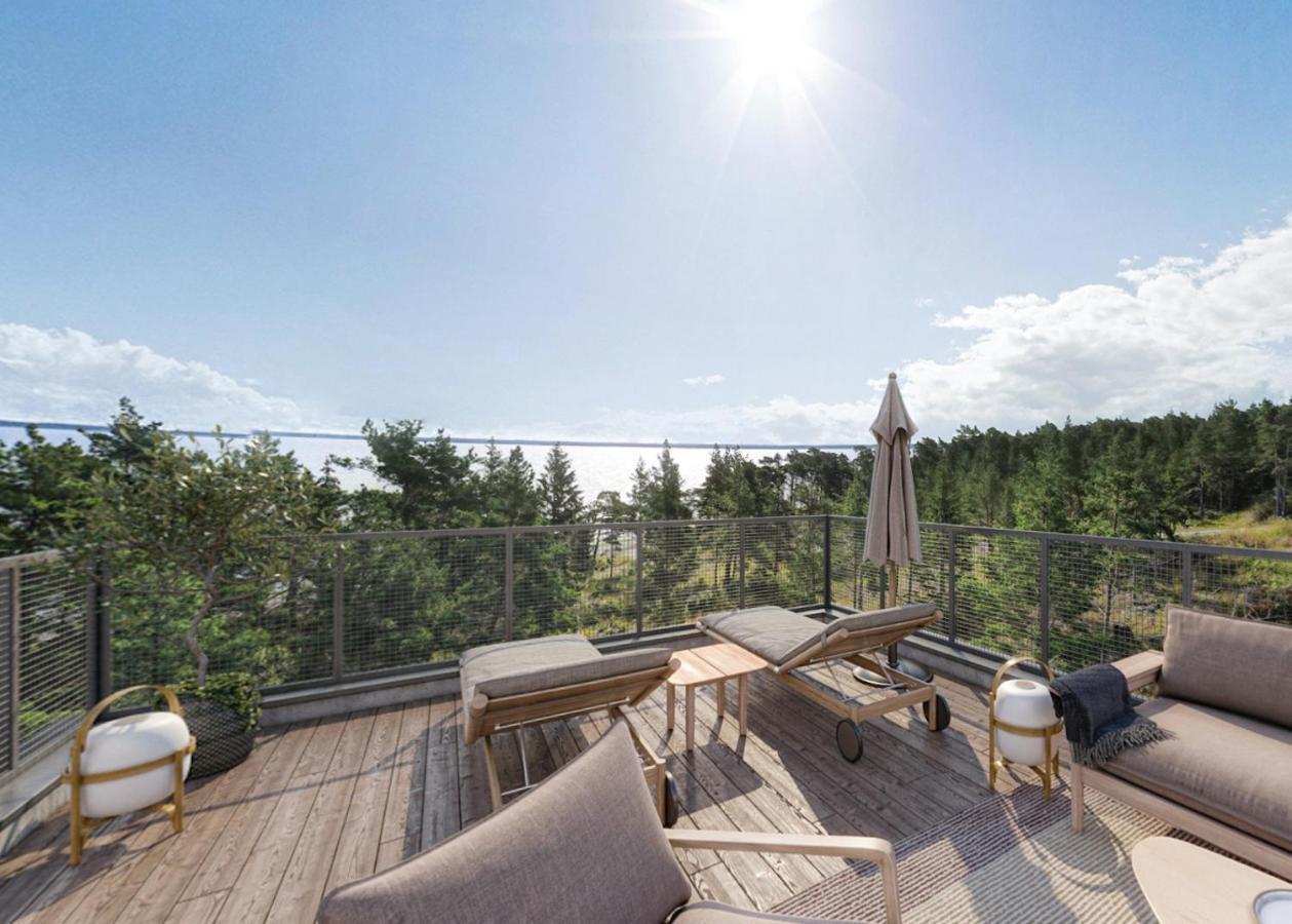 Vaestoes Strand By First Hotels Larbro Exterior photo